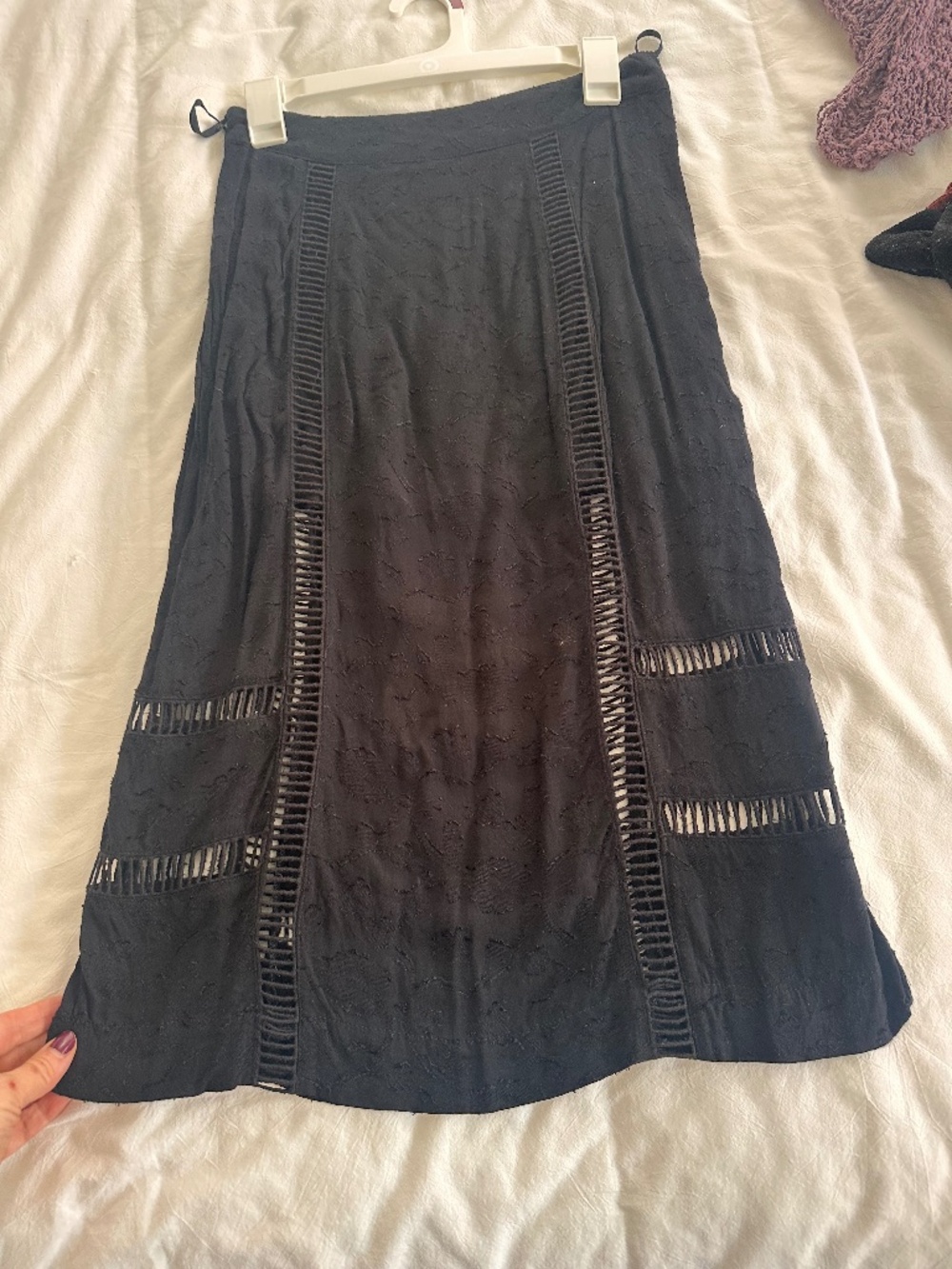 Free people midi skirt